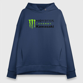 Женское худи Oversize хлопок с принтом KAWASAKI (Z) в Санкт-Петербурге, френч-терри — 70% хлопок, 30% полиэстер. Мягкий теплый начес внутри —100% хлопок | боковые карманы, эластичные манжеты и нижняя кромка, капюшон на магнитной кнопке | bike | energy | kawasaki | monster | monster energy | moto | motocross | ninja | sport | zzr | кавасаки | кавасаки ниндзя | монстер энерджи | монстр | мото | мотокросс | ниндзя | спорт | энергия