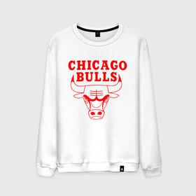 Мужской свитшот хлопок с принтом Chicago Bulls в Санкт-Петербурге, 100% хлопок |  | 23 | air jordan | bulls | chicago bulls | jordan | michael jordan | nba | paris saint germain | psg | red | sport | быки | джордан | майкл джордан | псж | спорт | чикаго буллс