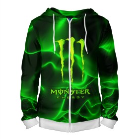 Мужская толстовка 3D на молнии с принтом MONSTER ENERGY в Санкт-Петербурге, 100% полиэстер | длина до линии бедра, манжеты и пояс оформлены мягкой тканевой резинкой, двухслойный капюшон со шнурком для регулировки, спереди молния, по бокам два кармана | energy | honda | mercedes | monster energy | porsche | racing | sport | toyota | автомобил | автомобильные | марка | машины | митсубиси | монстр | монстр энерджи | порше | спорт | тесла | тойота | хонда