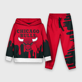 Детский костюм 3D (с толстовкой) с принтом Chicago Bulls. в Санкт-Петербурге,  |  | 23 | air jordan | bulls | chicago bulls | jordan | michael jordan | nba | paris saint germain | psg | red | sport | быки | джордан | майкл джордан | псж | спорт | чикаго буллс