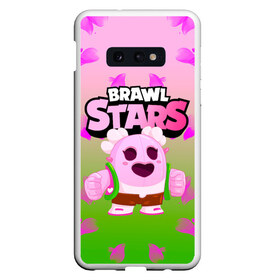 Чехол для Samsung S10E с принтом Sakura Spike Brawl Stars в Санкт-Петербурге, Силикон | Область печати: задняя сторона чехла, без боковых панелей | brawl | brawl stars | sakura spike | spike | бравл | бравл кактус | бравл старс | кактус | сакура спайк | спайк | спайк бравл старс