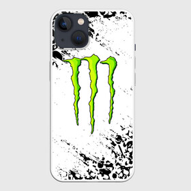 Чехол для iPhone 13 с принтом MONSTER ENERGY в Санкт-Петербурге,  |  | black monster | bmx | claw | cybersport | energy | monster | monster energy | moto | motocross | race | sport | киберспорт | когти | монстер энерджи | монстр | мото | мотокросс | ралли | скейтбординг | спорт | энергия