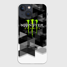 Чехол для iPhone 13 mini с принтом MONSTER ENERGY в Санкт-Петербурге,  |  | black monster | bmx | claw | cybersport | energy | monster | monster energy | moto | motocross | race | sport | киберспорт | когти | монстер энерджи | монстр | мото | мотокросс | ралли | скейтбординг | спорт | энергия