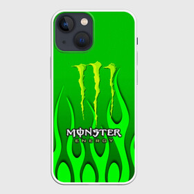 Чехол для iPhone 13 mini с принтом MONSTER ENERGY в Санкт-Петербурге,  |  | energy | honda | mercedes | monster energy | porsche | racing | sport | toyota | автомобил | автомобильные | марка | машины | митсубиси | монстр | монстр энерджи | порше | спорт | тесла | тойота | хонда