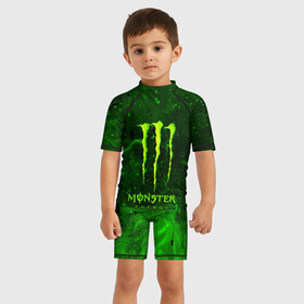 Детский купальный костюм 3D с принтом MONSTER ENERGY в Санкт-Петербурге, Полиэстер 85%, Спандекс 15% | застежка на молнии на спине | energy | honda | mercedes | monster energy | porsche | racing | sport | toyota | автомобил | автомобильные | марка | машины | митсубиси | монстр | монстр энерджи | порше | спорт | тесла | тойота | хонда