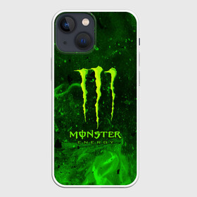 Чехол для iPhone 13 mini с принтом MONSTER ENERGY в Санкт-Петербурге,  |  | energy | honda | mercedes | monster energy | porsche | racing | sport | toyota | автомобил | автомобильные | марка | машины | митсубиси | монстр | монстр энерджи | порше | спорт | тесла | тойота | хонда