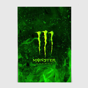 Постер с принтом MONSTER ENERGY в Санкт-Петербурге, 100% бумага
 | бумага, плотность 150 мг. Матовая, но за счет высокого коэффициента гладкости имеет небольшой блеск и дает на свету блики, но в отличии от глянцевой бумаги не покрыта лаком | energy | honda | mercedes | monster energy | porsche | racing | sport | toyota | автомобил | автомобильные | марка | машины | митсубиси | монстр | монстр энерджи | порше | спорт | тесла | тойота | хонда