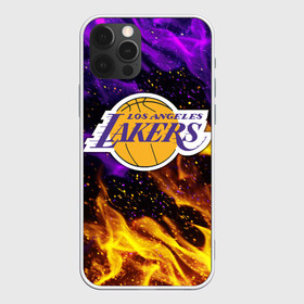 Чехол для iPhone 12 Pro Max с принтом LA LAKERS в Санкт-Петербурге, Силикон |  | Тематика изображения на принте: america | basketball | kobe bryant | la | la lakers | lakers | los angeles lakers | nba | usa | баскетбол | кобе брайант | лос анджелес лейкерс | нба | сша