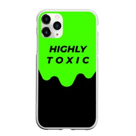 Чехол для iPhone 11 Pro матовый с принтом HIGHLY toxic 0.2 в Санкт-Петербурге, Силикон |  | Тематика изображения на принте: 