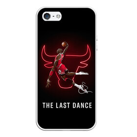 Чехол для iPhone 5/5S матовый с принтом The Last Dance в Санкт-Петербурге, Силикон | Область печати: задняя сторона чехла, без боковых панелей | air | ball | basket | basketball | bulls | chicago | dance | jordan | jordans | jumpman | last | nba | sport | баскетбол | джордан | майкл | мяч | нба | последний | спорт | танец