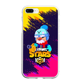 Чехол для iPhone 7Plus/8 Plus матовый с принтом BRAWL STARS GALE в Санкт-Петербурге, Силикон | Область печати: задняя сторона чехла, без боковых панелей | bibi | brawl stars | coach mike | crow | gale | leon | leon shark | max | mecha crow | mortis | mr.p | phoenix | sally leon | sandy | spike | sprout | tara | unicorn | virus 8 bit | werewolf | ворон | оборотень