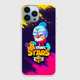 Чехол для iPhone 13 Pro Max с принтом BRAWL STARS GALE в Санкт-Петербурге,  |  | Тематика изображения на принте: bibi | brawl stars | coach mike | crow | gale | leon | leon shark | max | mecha crow | mortis | mr.p | phoenix | sally leon | sandy | spike | sprout | tara | unicorn | virus 8 bit | werewolf | ворон | оборотень