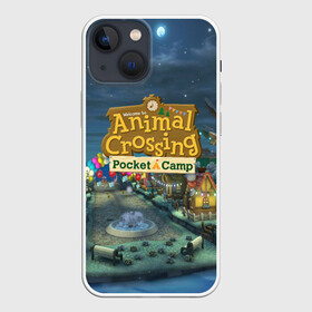 Чехол для iPhone 13 mini с принтом ANIMAL CROSSING в Санкт-Петербурге,  |  | animal crossing:new horizons | game | nintendo | анимал кроссинг | животные | звери | игра | нинтендо | пересечение животных