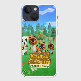 Чехол для iPhone 13 mini с принтом ANIMAL CROSSING в Санкт-Петербурге,  |  | animal crossing:new horizons | game | nintendo | анимал кроссинг | животные | звери | игра | нинтендо | пересечение животных