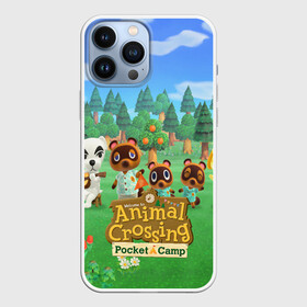 Чехол для iPhone 13 Pro Max с принтом ANIMAL CROSSING в Санкт-Петербурге,  |  | animal crossing:new horizons | game | nintendo | анимал кроссинг | животные | звери | игра | нинтендо | пересечение животных