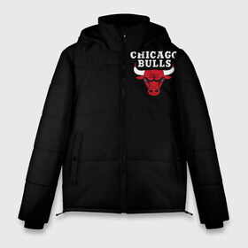 Мужская зимняя куртка 3D с принтом CHICAGO BULLS в Санкт-Петербурге, верх — 100% полиэстер; подкладка — 100% полиэстер; утеплитель — 100% полиэстер | длина ниже бедра, свободный силуэт Оверсайз. Есть воротник-стойка, отстегивающийся капюшон и ветрозащитная планка. 

Боковые карманы с листочкой на кнопках и внутренний карман на молнии. | bulls | chicago | chicago bulls | nba | red bulls | usa | америка | быки | нба | сша | чикаго буллс