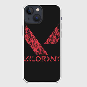 Чехол для iPhone 13 mini с принтом VALORANT в Санкт-Петербурге,  |  | cs | csgo | fortnite | games | gaming | league | legends | lol | of | riot | valorant | валорант | игра | игры | кс | ксго