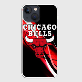 Чехол для iPhone 13 mini с принтом CHICAGO BULLS | ЧИКАГО БУЛЛС в Санкт-Петербурге,  |  | 23 | bulls | chicago bulls | jordan | logo | michael jordan | nba | paris saint germain | psg | red | sport | быки | джордан | лого | майкл джордан | псж | спорт | чикаго буллс