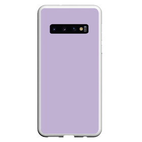 Чехол для Samsung Galaxy S10 с принтом Лаванда в Санкт-Петербурге, Силикон | Область печати: задняя сторона чехла, без боковых панелей | mask | medical mask | virus | вирус | коронавирус | маска | медицинская маска