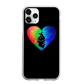Чехол силиконовый для Apple iPhone 11 Pro матовый NEW с принтом Сердечко в Санкт-Петербурге, Силикон |  | Тематика изображения на принте: bts | rm | бойбенд | бтс | ви | джонгук | корейское сердечко | любовь | музыка | сердце | сюги | чимин | чин