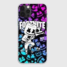 Чехол для iPhone 12 Pro с принтом FORTNITE x MARSHMELLO в Санкт-Петербурге, силикон | область печати: задняя сторона чехла, без боковых панелей | deadmau5 | fortnite | fortnite 2 | fortnite x маршмелло | ikonik | marshmello | ninja | ninja streamer | raven | travis scott | ворон | иконик | ниндзя | пили | рейвен | трэвис скотт | фортнайт