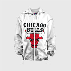 Детская куртка 3D с принтом CHICAGO BULLS в Санкт-Петербурге, 100% полиэстер | застежка — молния, подол и капюшон оформлены резинкой с фиксаторами, по бокам — два кармана без застежек, один потайной карман на груди, плотность верхнего слоя — 90 г/м2; плотность флисового подклада — 260 г/м2 | Тематика изображения на принте: bulls | chicago | chicago bulls | nba | red bulls | usa | америка | быки | нба | сша | чикаго буллс