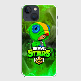 Чехол для iPhone 13 mini с принтом BRAWL STARS в Санкт-Петербурге,  |  | bibi | brawl stars | coach mike | crow | gale | leon | leon shark | max | mecha crow | mortis | mr.p | phoenix | sally leon | sandy | spike | sprout | tara | unicorn | virus 8 bit | werewolf | ворон | оборотень