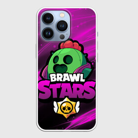 Чехол для iPhone 13 Pro с принтом СПАЙК BRAWL STARS в Санкт-Петербурге,  |  | brawl stars spike | spike | бравл старс спайк | бравлер | кактус | спайк | спайк brawl stars