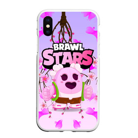 Чехол для iPhone XS Max матовый с принтом Sakura Spike Brawl Stars в Санкт-Петербурге, Силикон | Область печати: задняя сторона чехла, без боковых панелей | brawl | brawl stars | sakura spike | spike | бравл | бравл кактус | бравл старс | кактус | сакура спайк | спайк | спайк бравл старс