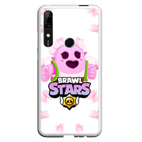 Чехол для Honor P Smart Z с принтом Sakura Spike Brawl Stars в Санкт-Петербурге, Силикон | Область печати: задняя сторона чехла, без боковых панелей | brawl | brawl stars | sakura spike | spike | бравл | бравл кактус | бравл старс | кактус | сакура спайк | спайк | спайк бравл старс