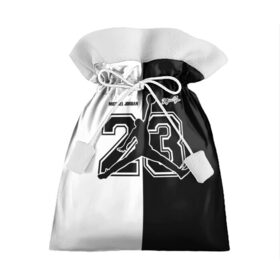 Подарочный 3D мешок с принтом Michael Jordan 23 в Санкт-Петербурге, 100% полиэстер | Размер: 29*39 см | 23 | bulls | chicago | jeffrey | jordan | michael | mvp | space jam | майкл джордан | чикаго буллз