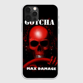 Чехол для iPhone 12 Pro Max с принтом Gotcha в Санкт-Петербурге, Силикон |  | 666 | 999 | car | game | gotcha | max damage | old school | череп