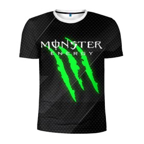 Мужская футболка 3D спортивная с принтом MONSTER ENERGY (Z) в Санкт-Петербурге, 100% полиэстер с улучшенными характеристиками | приталенный силуэт, круглая горловина, широкие плечи, сужается к линии бедра | black monster | bmx | claw | cybersport | energy | monster | monster energy | moto | motocross | race | sport | киберспорт | когти | монстер энерджи | монстр | мото | мотокросс | ралли | скейтбординг | спорт | то | энергия