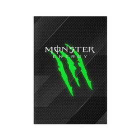 Обложка для паспорта матовая кожа с принтом MONSTER ENERGY (Z) в Санкт-Петербурге, натуральная матовая кожа | размер 19,3 х 13,7 см; прозрачные пластиковые крепления | black monster | bmx | claw | cybersport | energy | monster | monster energy | moto | motocross | race | sport | киберспорт | когти | монстер энерджи | монстр | мото | мотокросс | ралли | скейтбординг | спорт | то | энергия