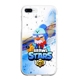 Чехол для iPhone 7Plus/8 Plus матовый с принтом BRAWL STARS GALE в Санкт-Петербурге, Силикон | Область печати: задняя сторона чехла, без боковых панелей | 8 bit | brawl stars | crow | gale | leon | leon shark | max | mecha | mecha crow | mr.p | sally leon | shark | tara | virus 8 bit | werewolf leon | акула | берли | бравл старс | ворон | макс | оборотень