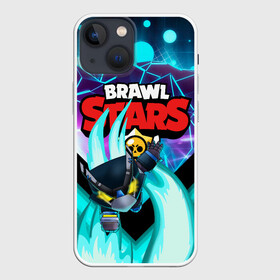 Чехол для iPhone 13 mini с принтом BRAWL STARS MECHA CROW. в Санкт-Петербурге,  |  | 8 bit | brawl stars | crow | gale | leon | leon shark | max | mecha | mecha crow | mr.p | sally leon | shark | tara | virus 8 bit | werewolf leon | акула | берли | бравл старс | ворон | макс | оборотень