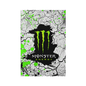 Обложка для паспорта матовая кожа с принтом MONSTER ENERGY (Z) в Санкт-Петербурге, натуральная матовая кожа | размер 19,3 х 13,7 см; прозрачные пластиковые крепления | Тематика изображения на принте: black monster | bmx | claw | cybersport | energy | monster | monster energy | moto | motocross | race | sport | киберспорт | когти | монстер энерджи | монстр | мото | мотокросс | ралли | скейтбординг | спорт | то | энергия