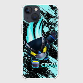 Чехол для iPhone 13 mini с принтом Brawl Stars CROW в Санкт-Петербурге,  |  | 8 bit | 8 бит | bibi | brawl | brawl stars | crow | leon | spike | sprout | stars | бравл | бравл старс | браво старс | игра | компьютерная | кров | леон | онлайн | старс