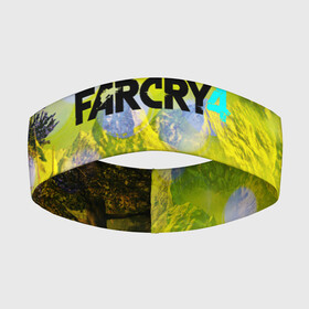Повязка на голову 3D с принтом FARCRY4 в Санкт-Петербурге,  |  | Тематика изображения на принте: far cry | farcry | game | ubisof | выживание | джунгли | игры | остров | фар край