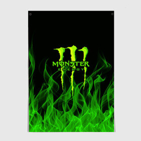 Постер с принтом MONSTER ENERGY в Санкт-Петербурге, 100% бумага
 | бумага, плотность 150 мг. Матовая, но за счет высокого коэффициента гладкости имеет небольшой блеск и дает на свету блики, но в отличии от глянцевой бумаги не покрыта лаком | energy | honda | mercedes | monster energy | porsche | racing | sport | toyota | автомобил | автомобильные | марка | машины | митсубиси | монстр | монстр энерджи | порше | спорт | тесла | тойота | хонда