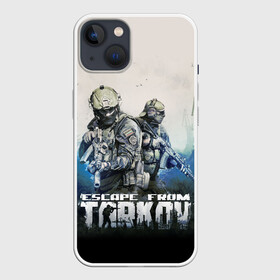 Чехол для iPhone 13 с принтом Escape from Tarkov | Эскейп фром Тарков (Z) в Санкт-Петербурге,  |  | battlestate | bear | escape from tarkov | rpg | tarkov | usec | контрактные войны | копы | кс | побег из таркова | стрелялка | тарков | терроры | шутер