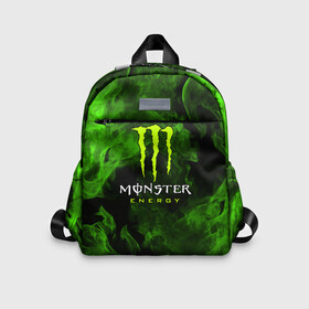 Детский рюкзак 3D с принтом MONSTER ENERGY в Санкт-Петербурге, 100% полиэстер | лямки с регулируемой длиной, сверху петелька, чтобы рюкзак можно было повесить на вешалку. Основное отделение закрывается на молнию, как и внешний карман. Внутри дополнительный карман. По бокам два дополнительных кармашка | Тематика изображения на принте: black monster | bmx | claw | cybersport | energy | monster | monster energy | moto | motocross | race | sport | киберспорт | когти | монстер энерджи | монстр | мото | мотокросс | ралли | скейтбординг | спорт | энергия