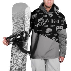 Накидка на куртку 3D с принтом VENUM в Санкт-Петербурге, 100% полиэстер |  | Тематика изображения на принте: boxing gloves | flex | mma | muay thai | training | venum | бокс | венум | джиу джитсу | змея | кобра | муай тай | форма | экипировка