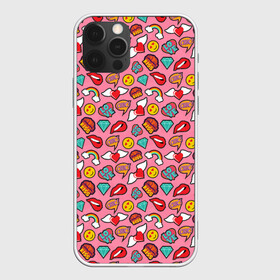 Чехол для iPhone 12 Pro Max с принтом Губы Смайлы Любовь в Санкт-Петербурге, Силикон |  | kiss me | pattern | pop art | губы | любовь | паттерн | поп арт | смайлы | тайлинг | текстуры | фоны