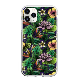 Чехол для iPhone 11 Pro Max матовый с принтом Летние цветы в Санкт-Петербурге, Силикон |  | summer | джунгли | краски | летняя | лето | листы | листья | надпись | настроение | отдых | отпуск | пальмы | пляжная | позитив | стиль | тропики | тропическая | цветочки | цветы | яркая