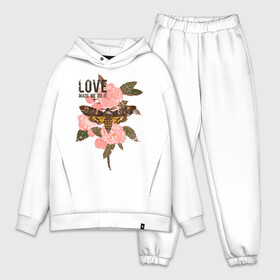 Мужской костюм хлопок OVERSIZE с принтом Love made me do it в Санкт-Петербурге,  |  | fashion | love | бабочка | букет | влюблена | заставила | кокон | любить | любовь | насекомое | о любви | пафос | пафосная | поступок | роза | розы | фраза | цветов | цветы | цитата