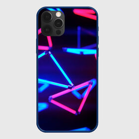 Чехол для iPhone 12 Pro с принтом ABSTRACTION NEON в Санкт-Петербурге, силикон | область печати: задняя сторона чехла, без боковых панелей | abstraction | geometry | optic | optical | pattern | visual | абстракция | геометрия | линии | оптические | оптический узор | полосы | психоделика | разводы | текстуры | узор | узоры | фрактал