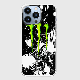 Чехол для iPhone 13 Pro с принтом MONSTER ENERGY в Санкт-Петербурге,  |  | black monster | bmx | claw | cybersport | energy | monster | monster energy | moto | motocross | race | sport | киберспорт | когти | монстер энерджи | монстр | мото | мотокросс | ралли | скейтбординг | спорт | энергия