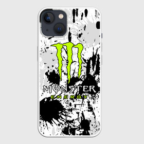 Чехол для iPhone 13 с принтом MONSTER ENERGY в Санкт-Петербурге,  |  | black monster | bmx | claw | cybersport | energy | monster | monster energy | moto | motocross | race | sport | киберспорт | когти | монстер энерджи | монстр | мото | мотокросс | ралли | скейтбординг | спорт | энергия