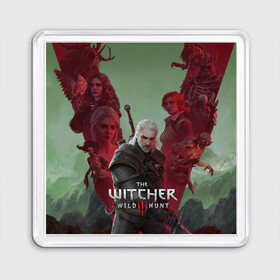 Магнит 55*55 с принтом The Witcher 5-летие в Санкт-Петербурге, Пластик | Размер: 65*65 мм; Размер печати: 55*55 мм | blood and wine | cd project red | games | geralt | hearts of stone | the witcher | wild hunt | ведьмак | геральт | дикая охота | игры | йеннифер | каменные сердца | кровь и вино | трисс | цири